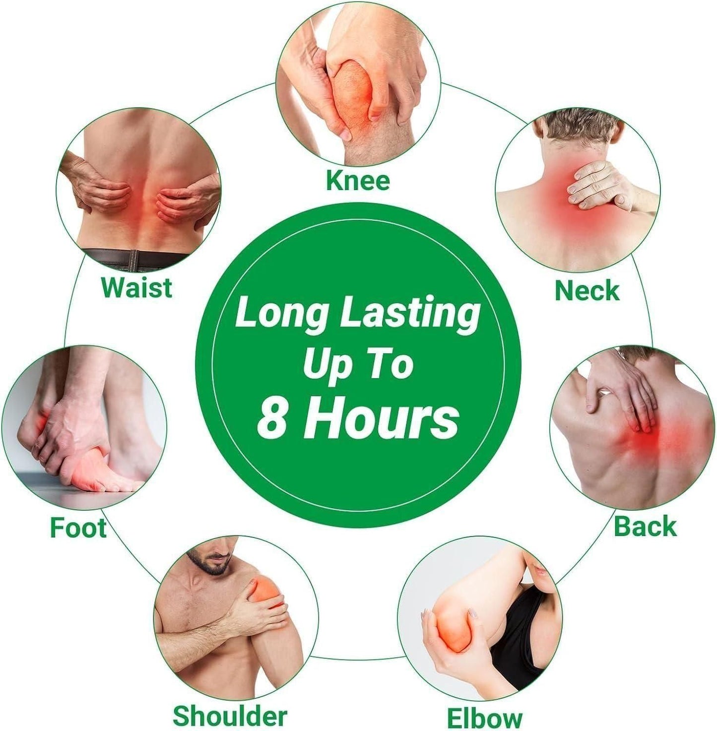 Natural Knee & Joint Pain Relief Patches (20)