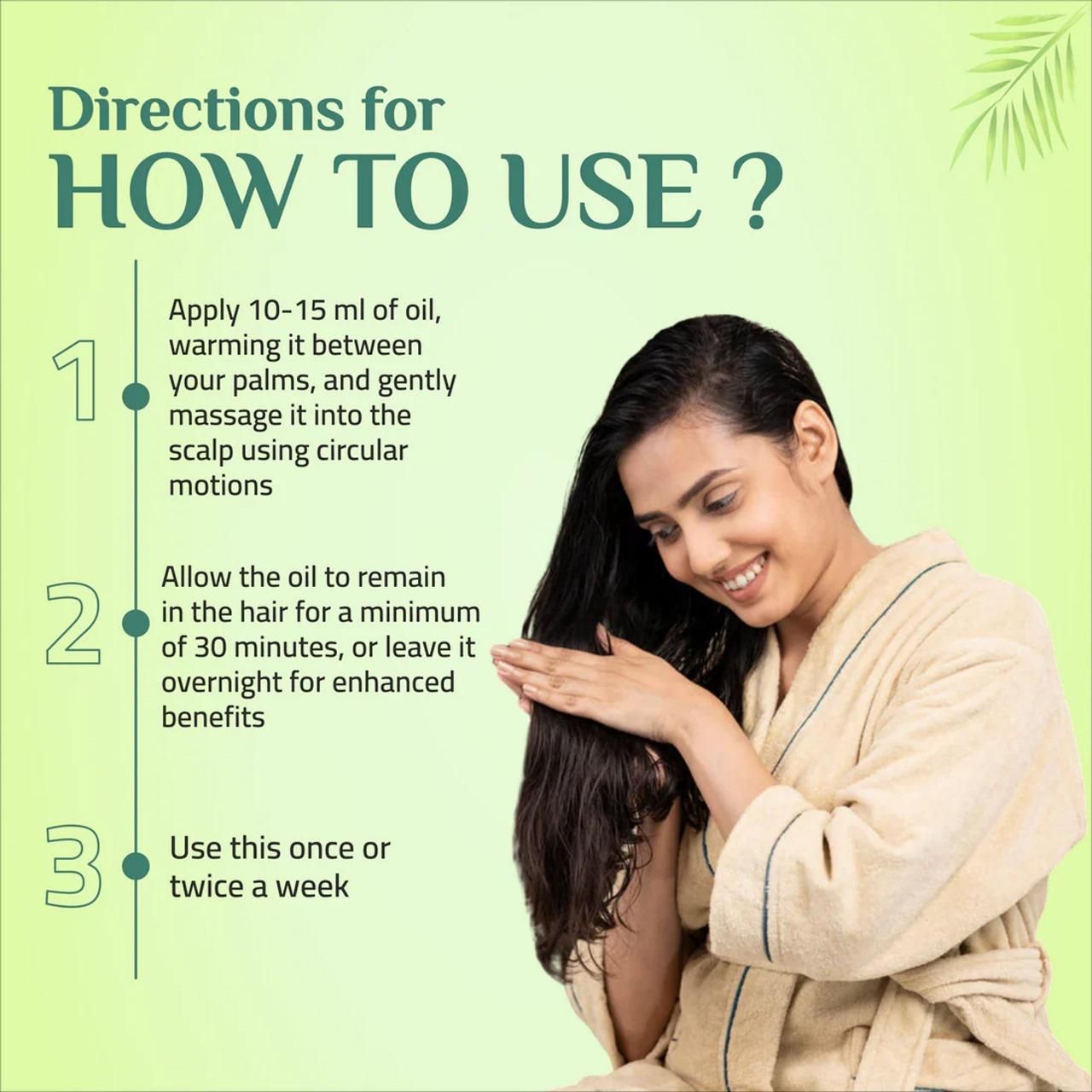 3 in 1 Hair Oil - 50ML